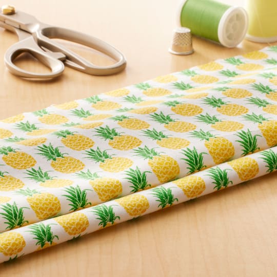 Pineapples Fabric By Loops & Threads®